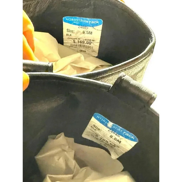 Coach Dafney Black Leather 15” Engineer Harness Boots Women’s Size 6.5M EUC Tag - Picture 14 of 15